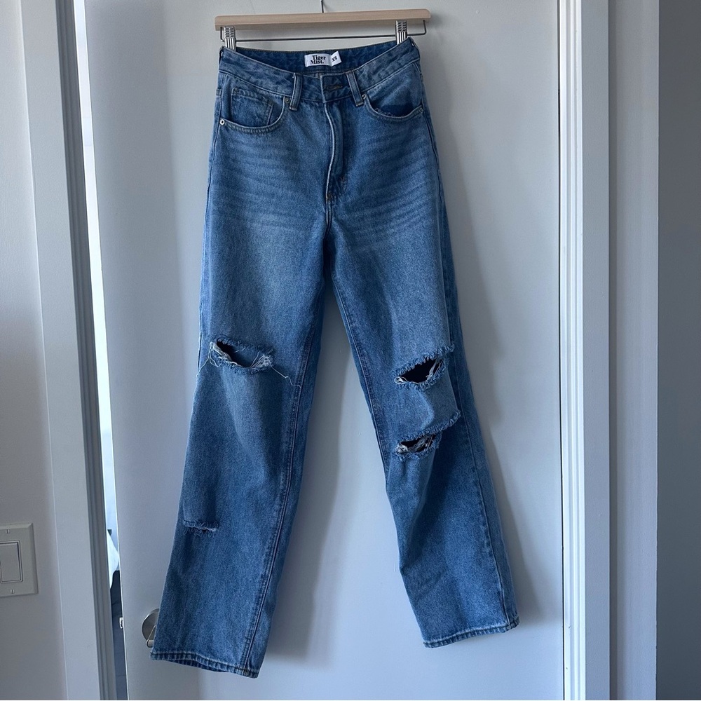 Wide Leg Jeans - Tiger Mist (XS)